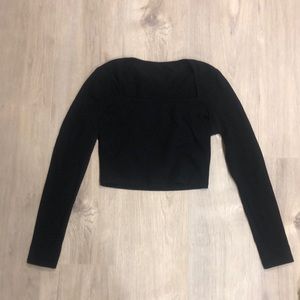 Shein cropped long sleeve